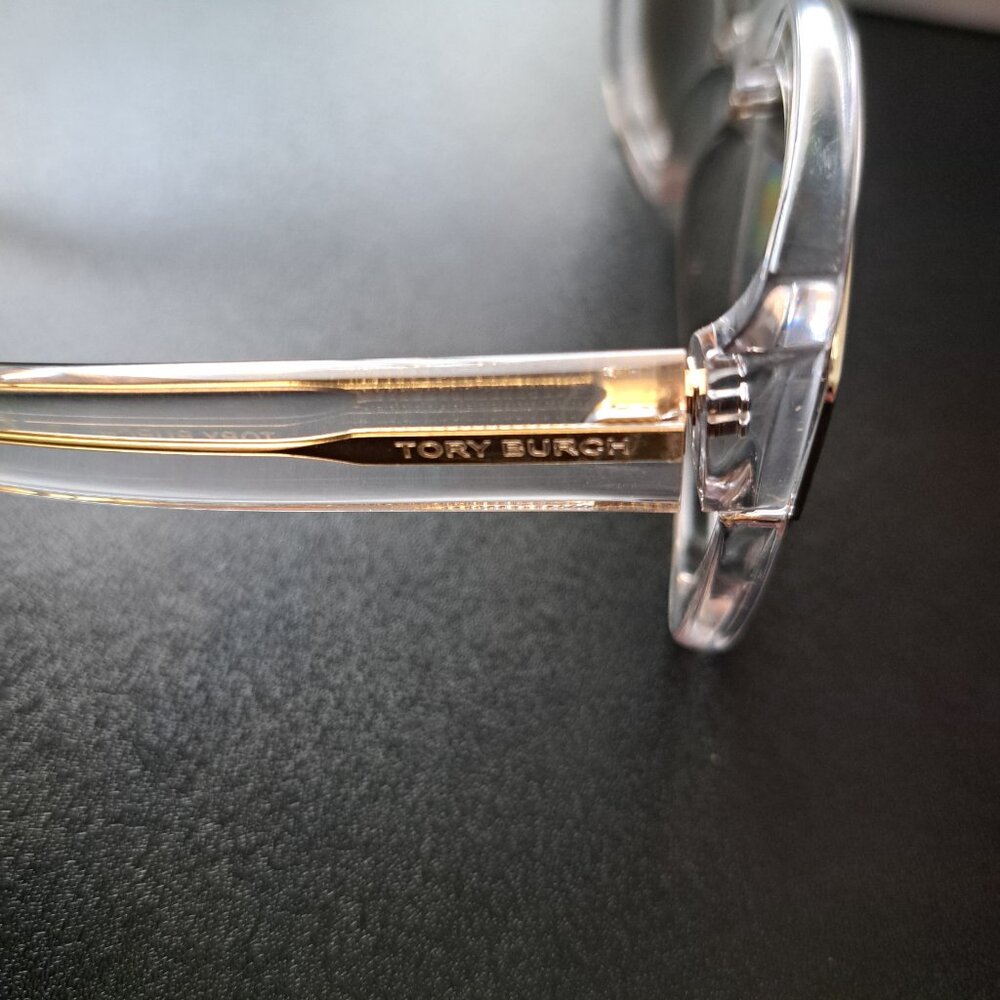 ๐ Tory Burch TY9046 Cat Eye Sunglasses | Gold Flash Mirror | Petite Fit ๐ - Picture 10 of 15